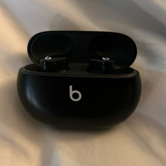 Beats studio buds black with box w accessories like new. Used a few times. - Picture 1 of 4